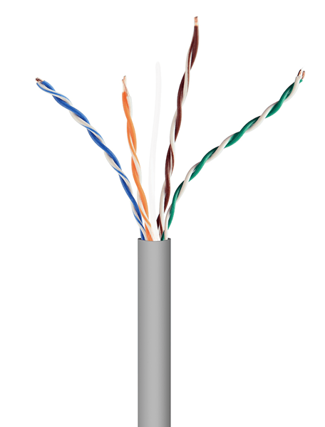 CABLE RED GEMBIRD UTP CAT5E BOBINA 305M GRIS