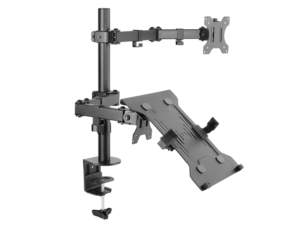 SOPORTE TV MESA 2 PANTALLAS 13"-32" EQUIP 650119 INCLINABLE/GIRATORIO