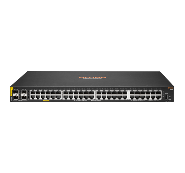 HPE Aruba 6100 48G Class4 PoE 4SFP+740W