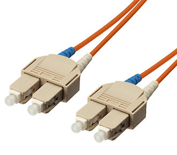 CABLE FIBRA OPTICA MULTIMODO SC/SC LSOH 1M COLOR NARANJA