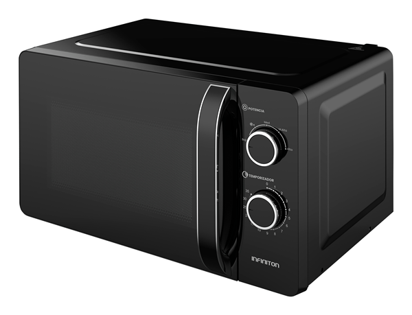 HORNO MICROONDAS SIN GRILL INFINITON MW-HB2070 20 LITROS NEGRO