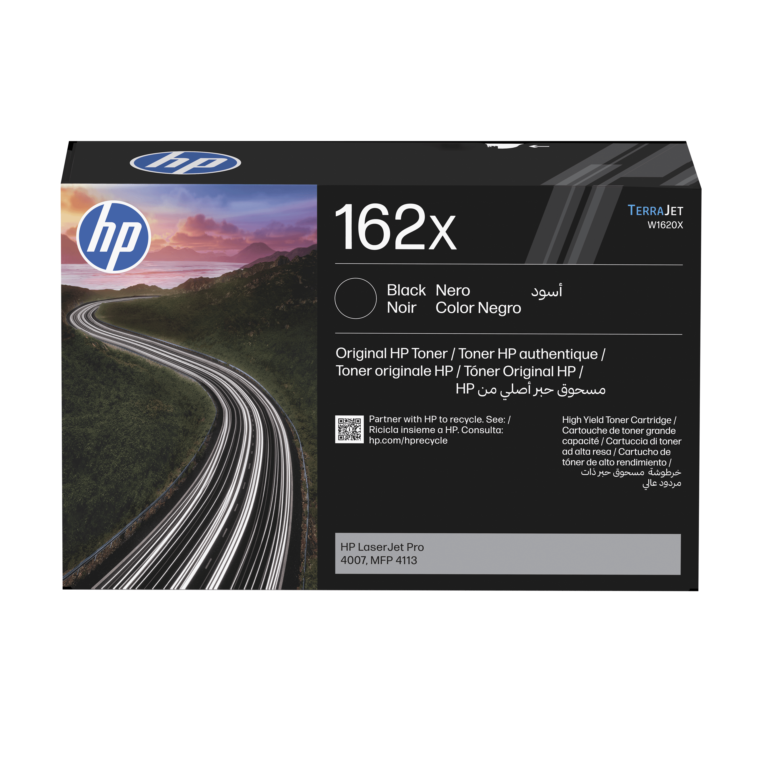 HP Toner negro 162X para LaserJet Pro 4007, MFP 4113 Black
