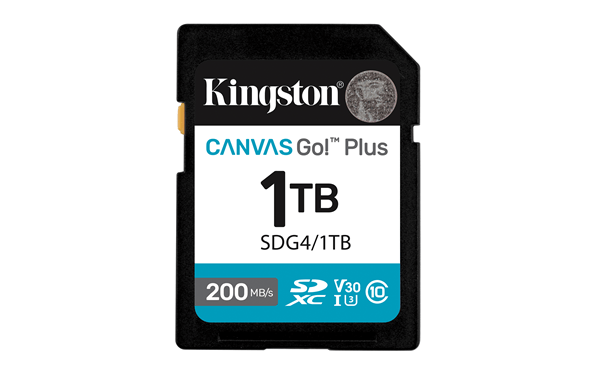 MEMORIA 1TB KINGSTON SDXC CANVAS GO PLUS GEN4