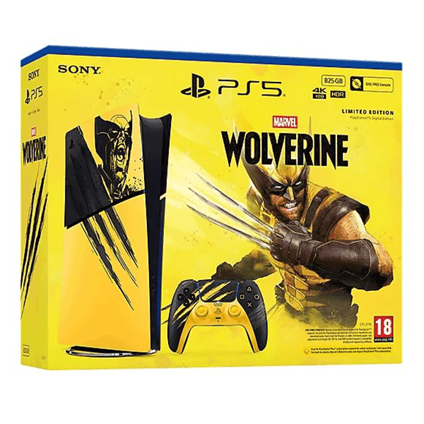 PlayStation 5 Digital Marvel Lobezno Edición Limitada