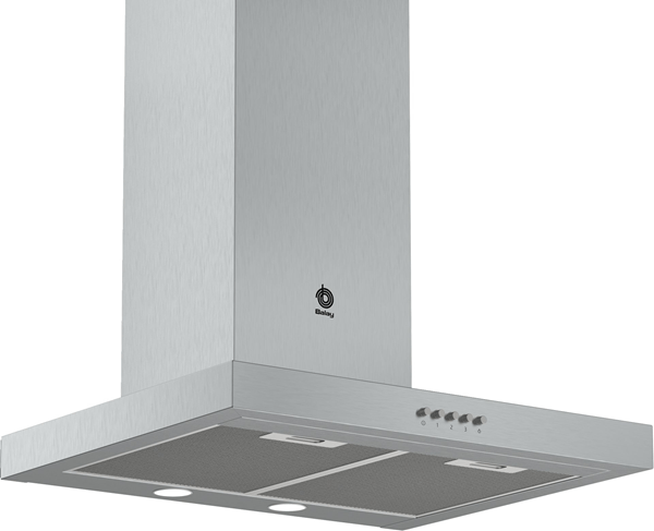 CAMPANA CHIMENEA BALAY 3BC065MX ANCHO 60 CM INOX