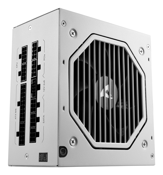 Fuente Alimentación 750W SHARKOON Rebel P20 No Fully-Modular Blanco