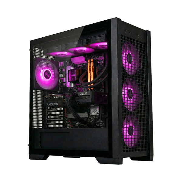 RANDOM Powered by ASUS AMD Ryzen 5 7500X3D, RX 9070 XT, 32GB, 1TB NVMe, B650 Plus WiFi, W11