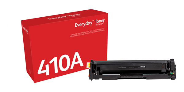 XEROX Everyday Toner para HP 410A Color LaserJet Pro M452. MFP M377(CF410A CRG046BK) Negro