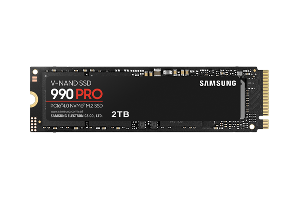 SAMSUNG 990 PRO SSD 2000GB M.2 7450MB/s PCI Express 4.0 NVMe