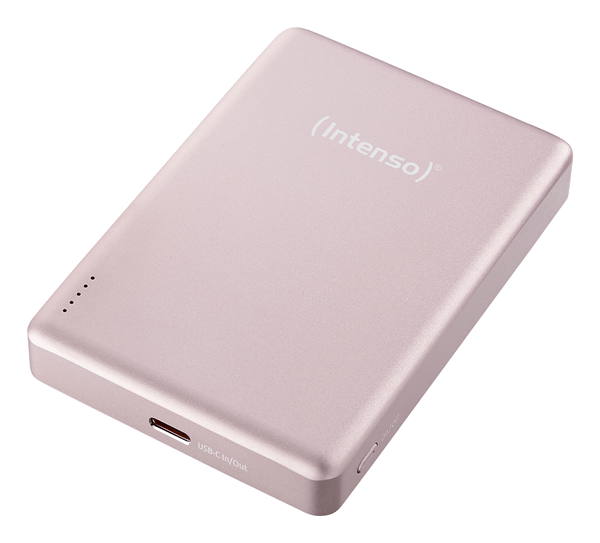 Intenso Powerbank MW10000 MagSafe Rosado