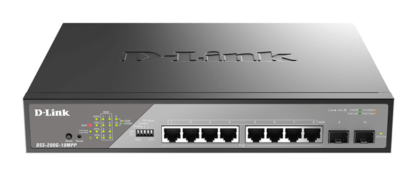 8 ports PoE++Gigabit+2 ports Gigabit