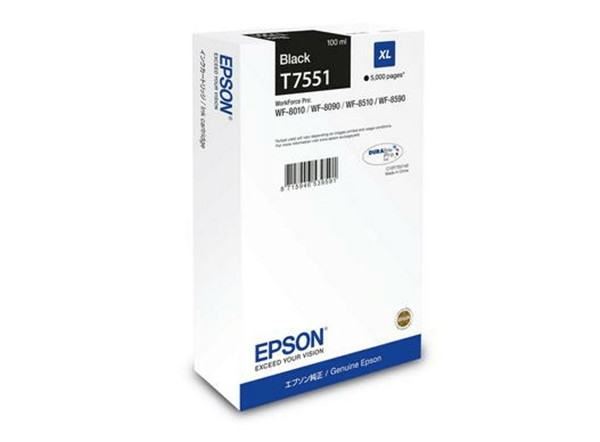 EPSON Cartucho Negro XL 5000p WF-8xxx