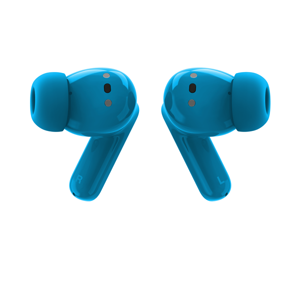 Auriculares True Wireless – Motorola Buds Bass, 9 h Autonomía, Cancelación ruido (ANC), Pantone Blue Jewel