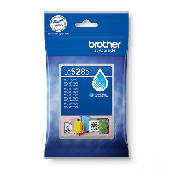 BROTHER Cartucho Cian para MFCJ6760DW, MFCJ6960DW. 5000pag