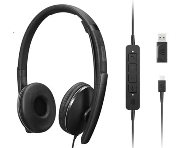 Lenovo Wired ANC Headset Gen2 (UC / Zoom)
