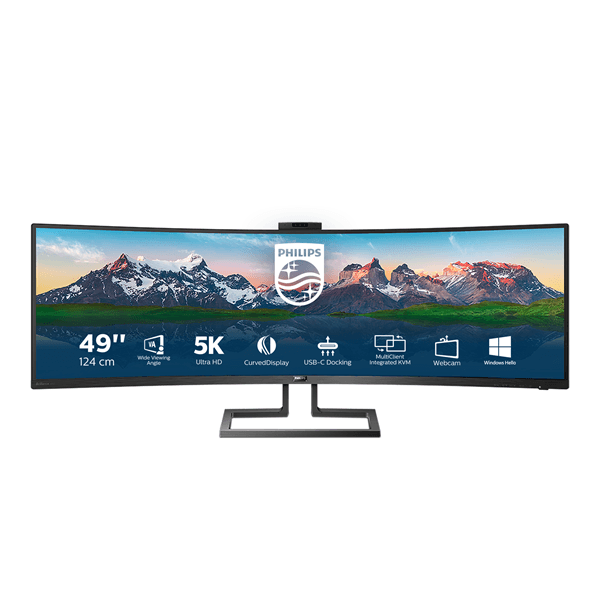 49 CURV 5K 5220X1440 32:9 DOCK 499P9H USB-C MM 2HDMI DP U SB