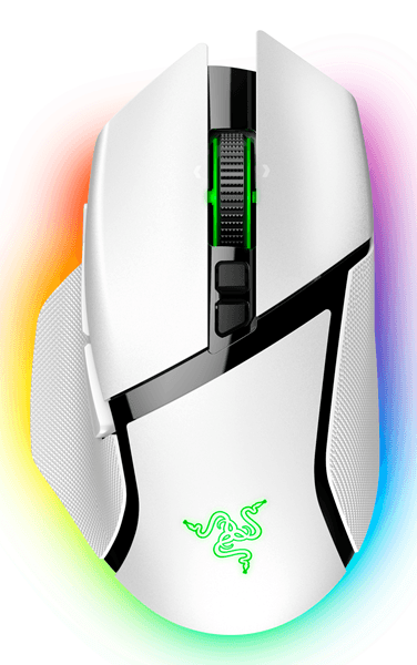 RATON GAMING RAZER BASILISK V3 PRO | INALAMBRICO | 30.000 DPI | BLANCO