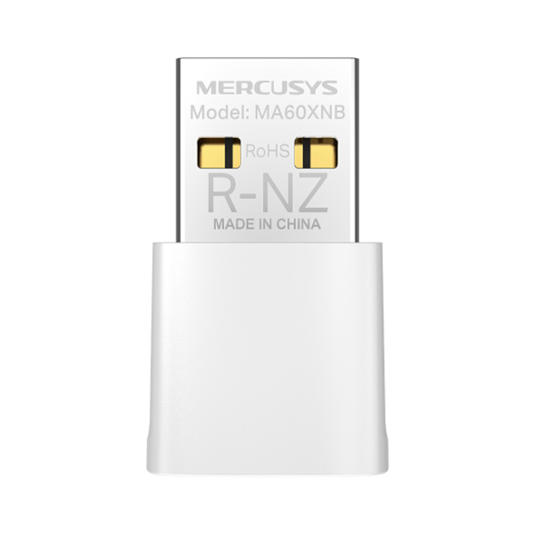 USB WIFI 6 Y BLUETOOTH MERCUSYS MA60XNB AX1500 BLUETOOTH 5.3 NANO 600Mbps 5GHz BLANCO