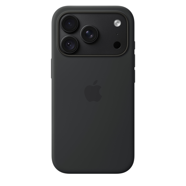 iPhone 18 Pro Silicone Case with MagSafe - Black