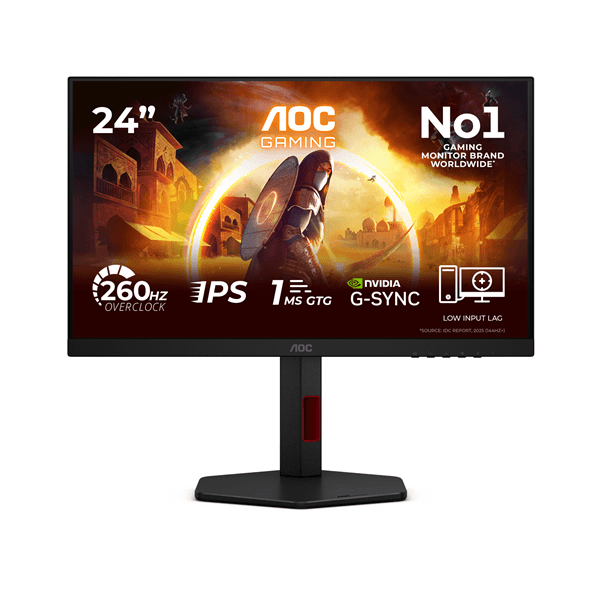 AOC 24G4ZR 23.8" LED Fast IPS Full HD HDMI