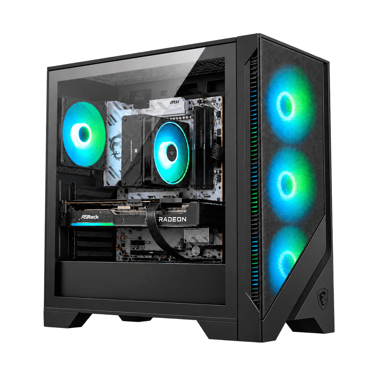 RANDOM Titanium AMD Ryzen 5 9600X, RX 9060XT 16GB, 32GB RAM, 1TB NVMe, W11