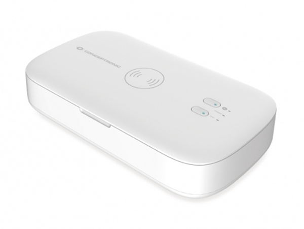 CAJA UV ESTERILIZADORA CARGADOR WIRELESS 10W CONCEPTRONIC CIRO