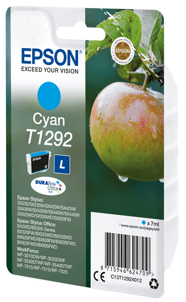 CARTUCHO EPSON CIAN T1292 C13T12924012
