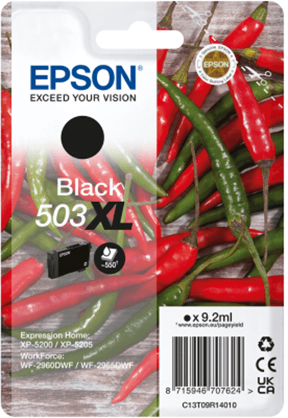 Ink/503XL Chillies 9.2ml BK SC SEC