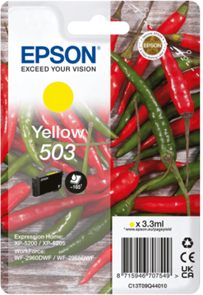 SINGLEPACK YELLOW 503 INK