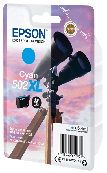 TINTA CIAN 502XL