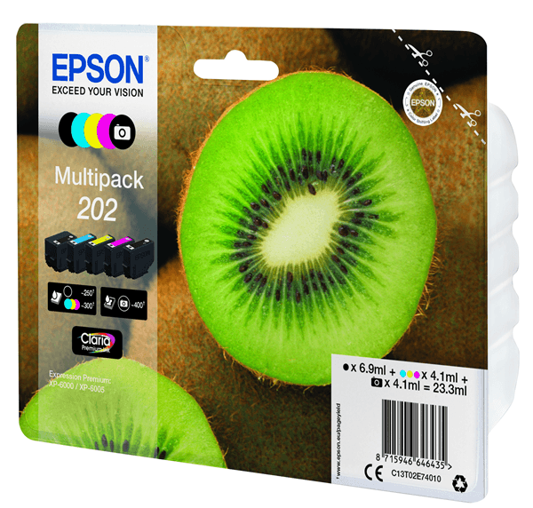 MULTIPACK 5-FARBIG 202 KIWI CLARA PREMIUM I NK
