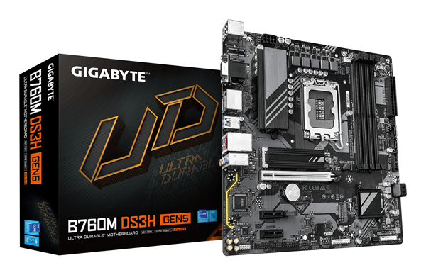 GIGABYTE Intel B760M DS3H GEN5 Placa Base LGA 1700