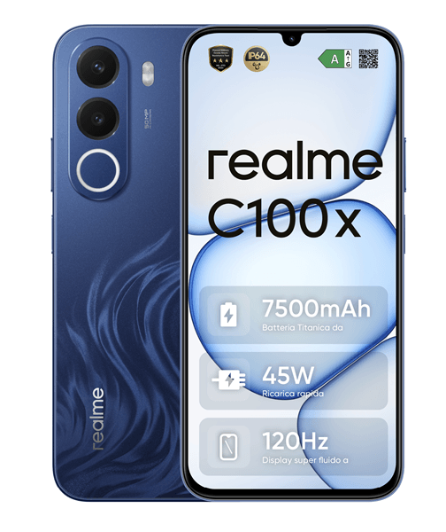 SMARTPHONE REALME C100X 6.8" 4G , OCTA CORE, 4GB, 256GB, AND16, BLUE