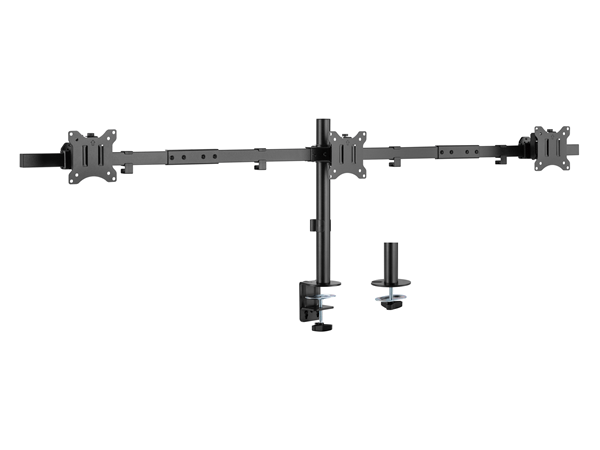SOPORTE DE MESA EQUIP 650158 PARA 3 PANTALLAS DE 17"-32" Max. 7Kg POR PANTALLA Max.VESA 100x100