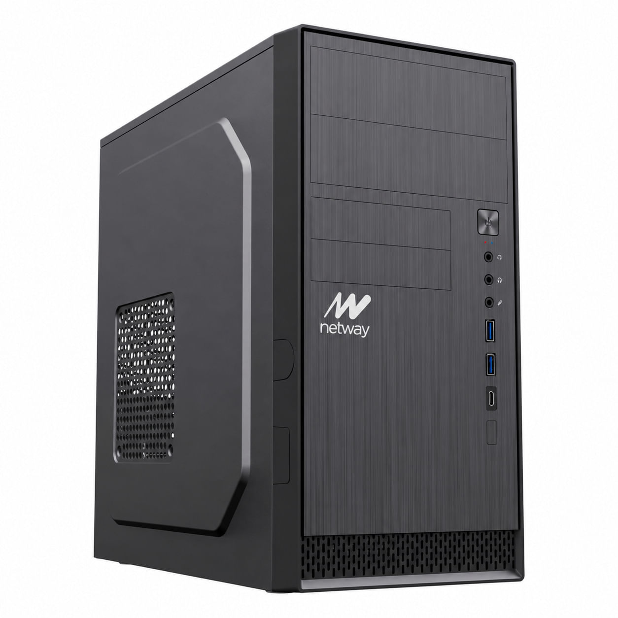 Netway PC Intel Core i7-12700 16 GB DDR4 512 GB SSD FreeDOS Micro Torre Negro