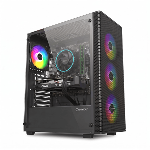 Netway PC Gaming Intel Core i5-14400F 16 GB DDR4 512 GB SSD NVIDIA GeForce RTX 3050 Windows 11 Pro