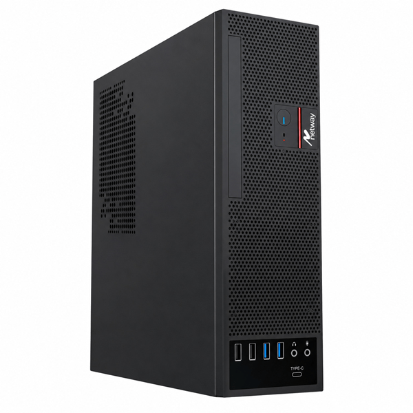 Netway PC AMD Ryzen 5 PRO 5655G 16 GB DDR4 512 GB SSD Windows 11 Pro SFF Negro