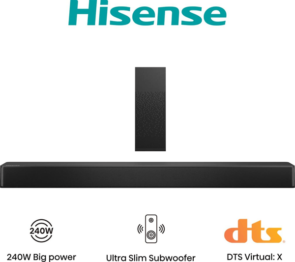 BARRA DE SONIDO HISENSE HS2100