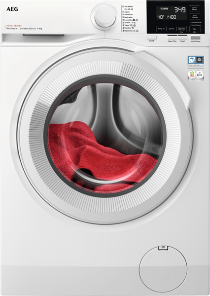 LAVADORA CARGA FRONTAL AEG LFR7184N2V 8 KG 1400 RPM A BLANCO