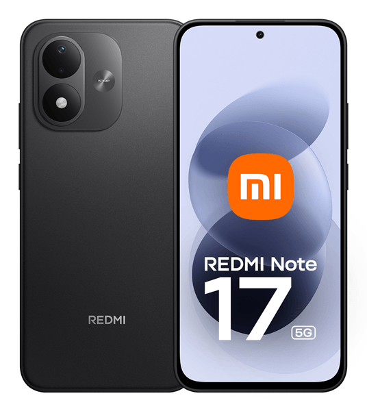 SMARTPHONE XIAOMI REDMI NOTE 17 5G 6GB RAM 256GB ROM BLACK