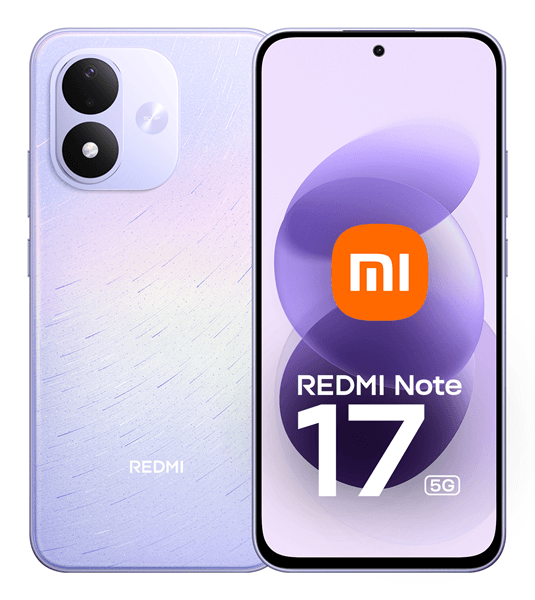 SMARTPHONE XIAOMI REDMI NOTE 17 5G 6GB RAM 256GB ROM CELESTIAL PURPLE