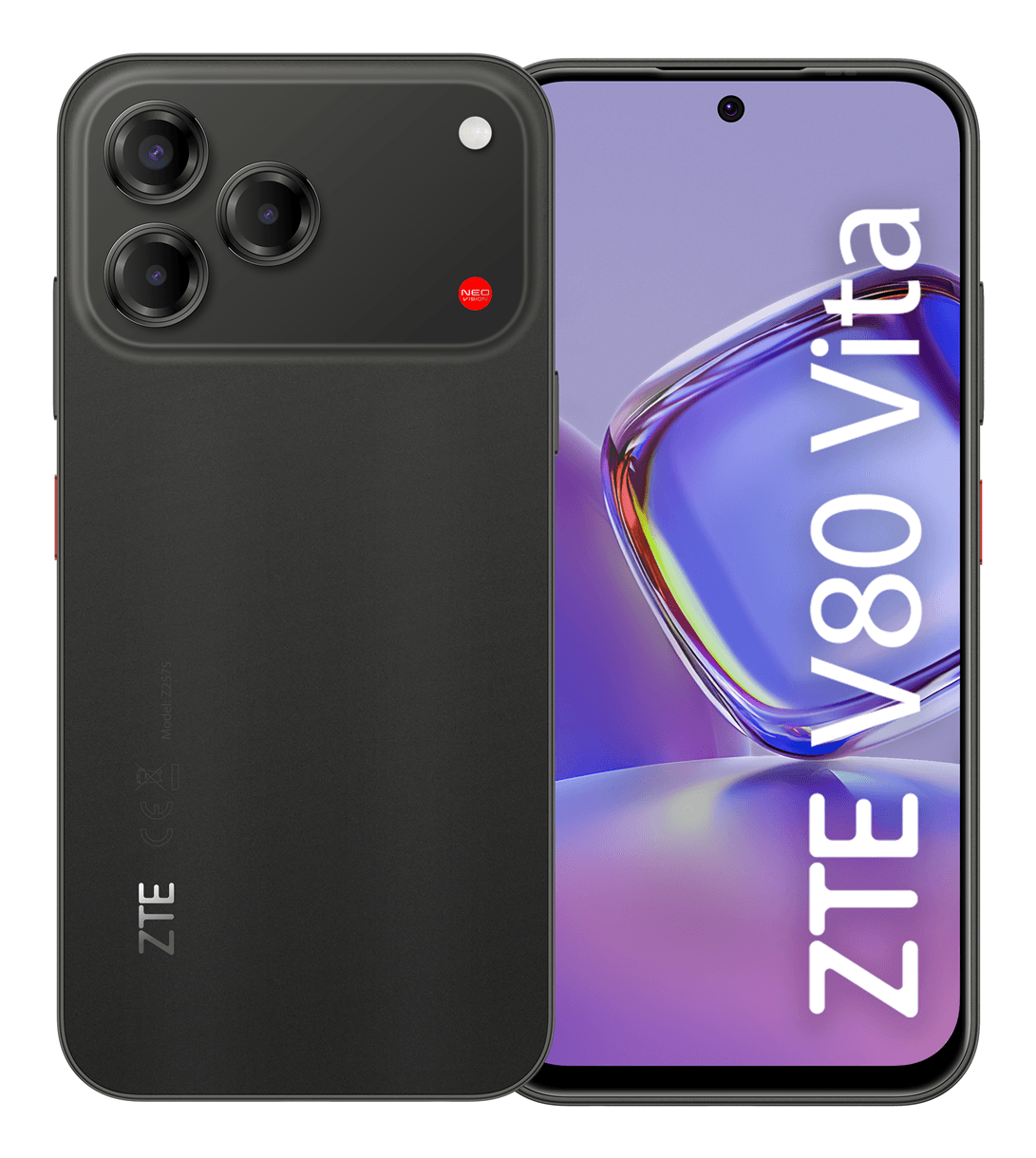 Smartphone ZTE V80VITA256BLK 6.75" 4G 4GB/256GB Negro