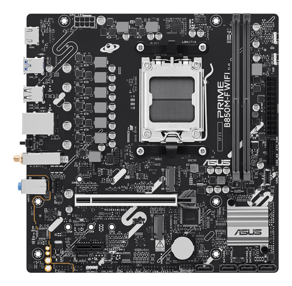 PB ASUS PRIME PRIME B850M-F WIFI SKT AM5 ATX 2xDDR5 DISPLAYPORT HDMI USB