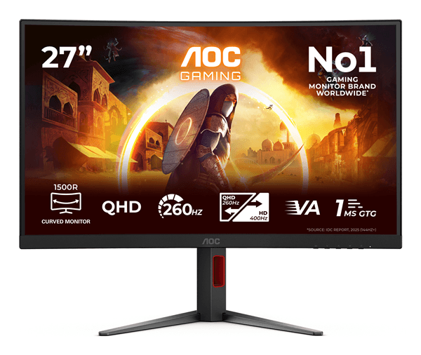 AOC Gaming 27" LED Fast VA Quad HD HDMI