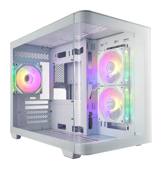 Caja FSP S380-WA RGB Blanco