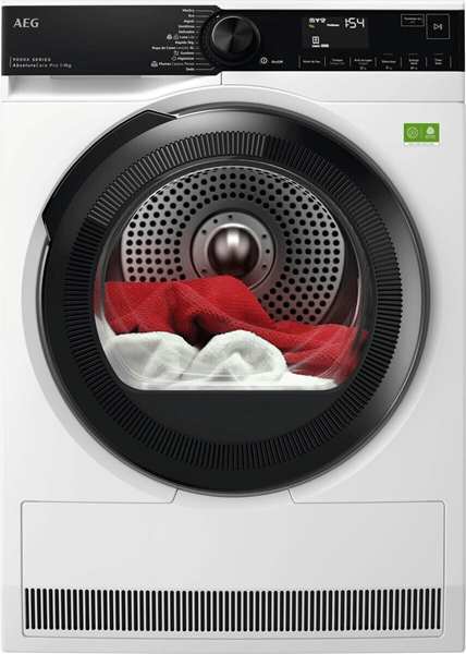 SECADORA CON BOMBA DE CALOR AEG TR939V4PB 9 KG A BLANCO