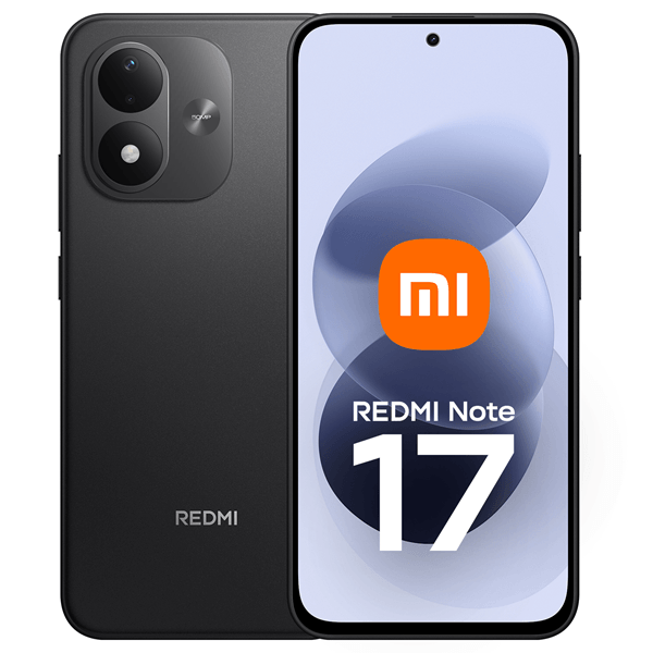 SMARTPHONE XIAOMI REDMI NOTE 17 4GB RAM 128GB ROM BLACK