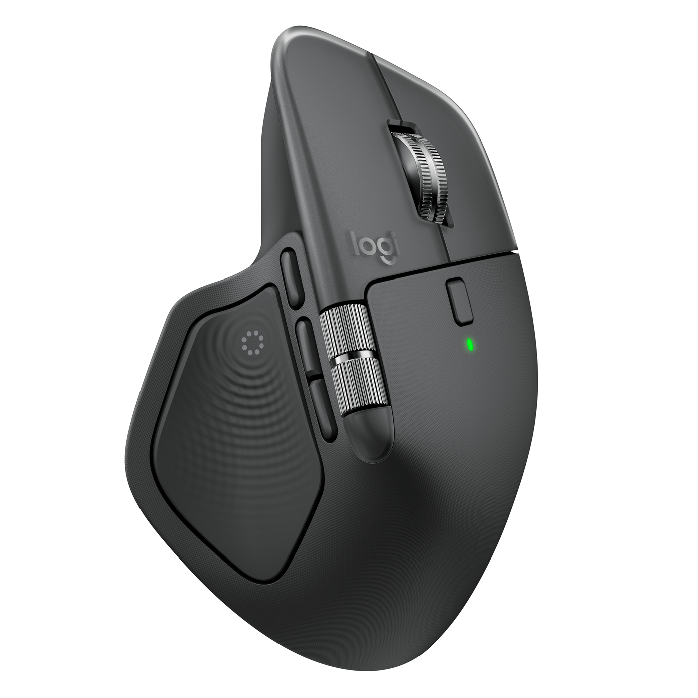 Logitech 910-007562 MX Master 4 Ratón Láser Inalámbrico Diestro Grafito 8000 DPI