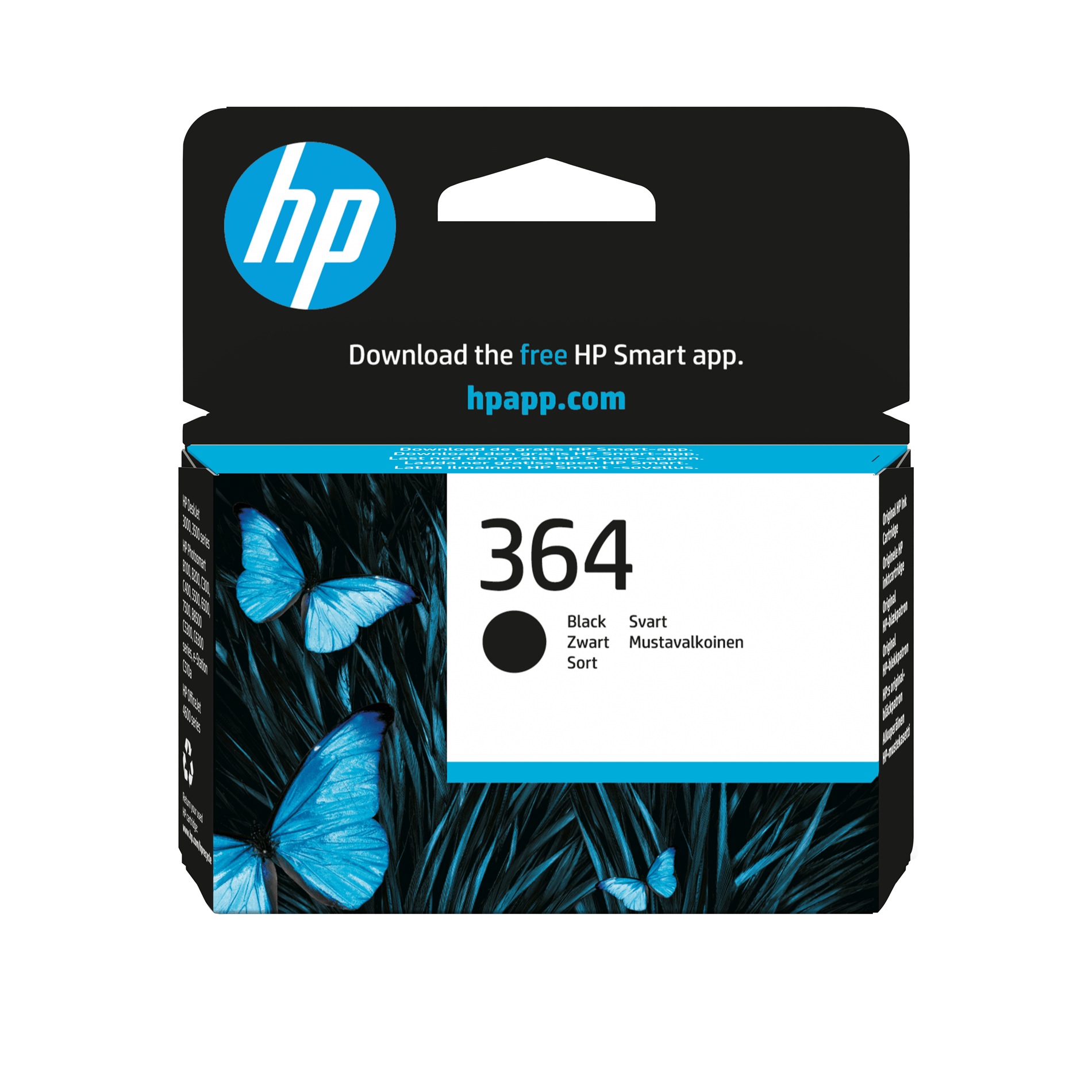 Cartucho tinta negro hp 364