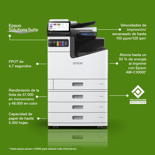 EPSON Multifuncion color WorkForce Enterprise AM-C10000 A3